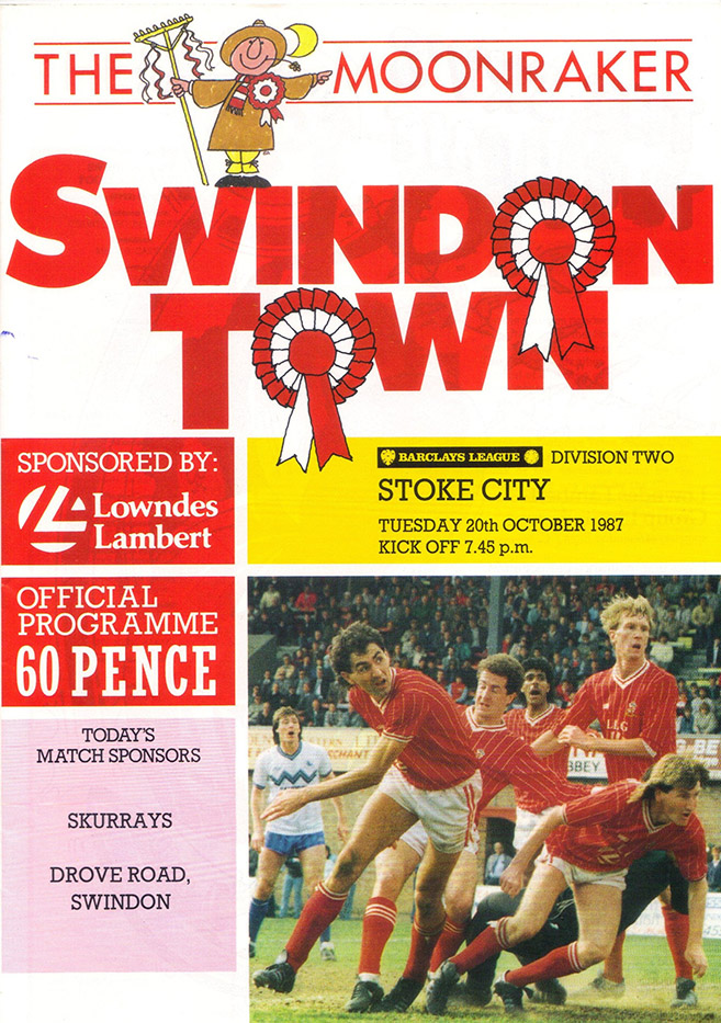 <b>Tuesday, October 20, 1987</b><br />vs. Stoke City (Home)
